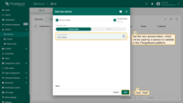 Leave the credential type as "Access token". Set the new access token, which will be used by a sensor to validate in the IoT Hub platform. Note that the token must be unique for each sensor. Configuration of the token is optional. Click "Add" button to confirm adding new device;