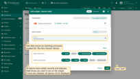 Specify the previously created device "My New Device" as the data source in the "Device" field. Next, we will configure the filters. All alarms have specific severities and statuses. Mark those you want to see in the widget. If none are marked, all alarms will be displayed regardless of their status or severity;