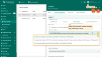 Select the firmware update strategy from the drop down menu. Then, save changes.