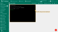 Use RPC debug terminal widget in your IoT Hub instance