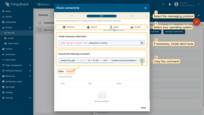 Select the communication protocol (MQTT, HTTP, etc.) and your operating system, then copy the command.