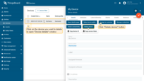 Click on the device that you want to delete. In the device details window, click the "<b>Delete device</b>" button;