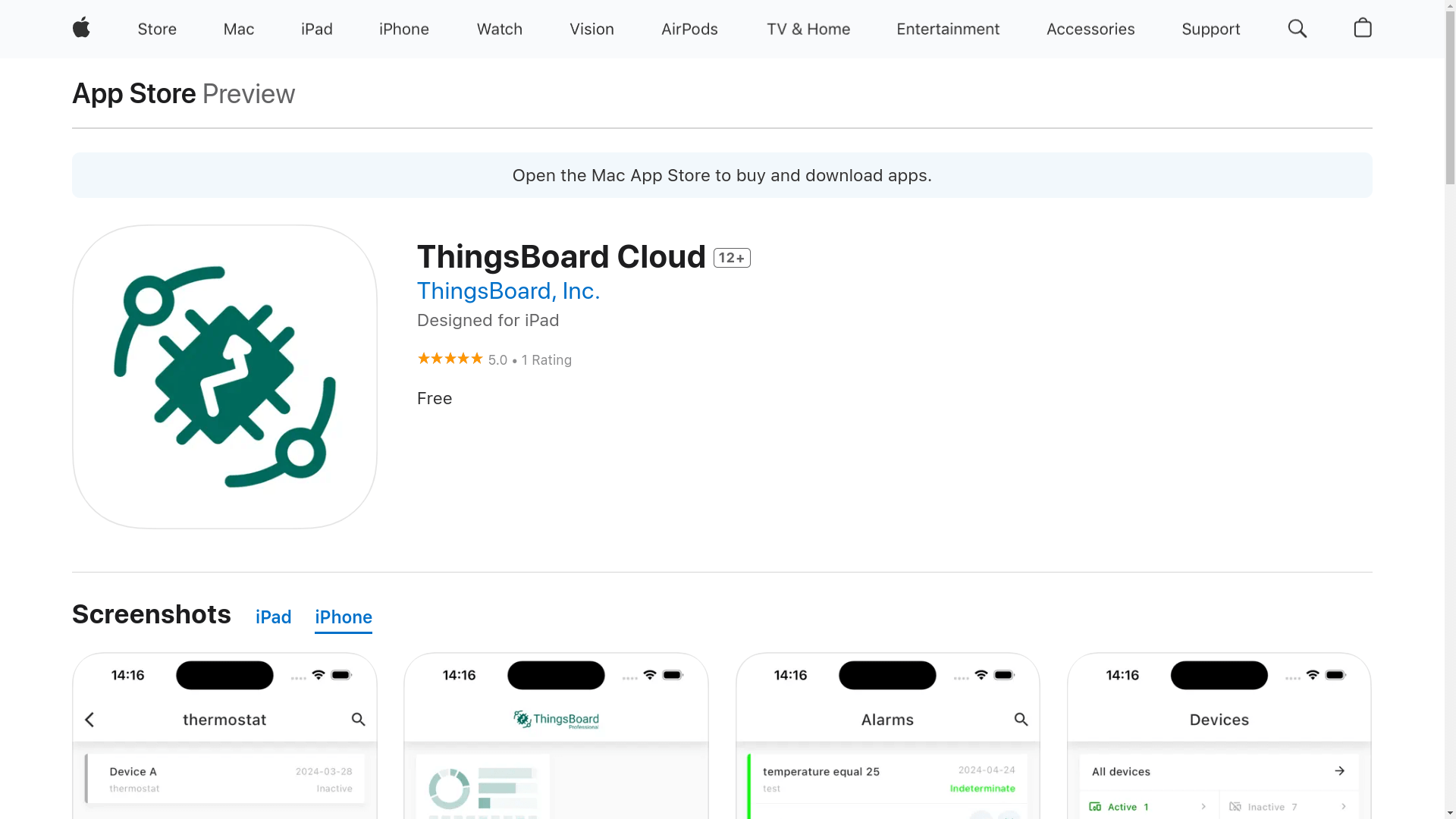 Mobile application QR code | IoT Hub