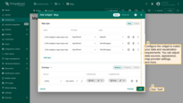 Configure the widget to match your data and visualization requirements. You can adjust data sources, appearance, map provider settings, and more. Click the "Add" in the bottom-right corner of the widget configuration window to place it on your dashboard.