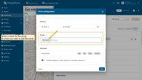 In the "Groups" section, enter a name for the group to which you want to add this circle.