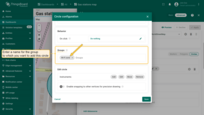 In the "Groups" section, enter a name for the group to which you want to add this circle.